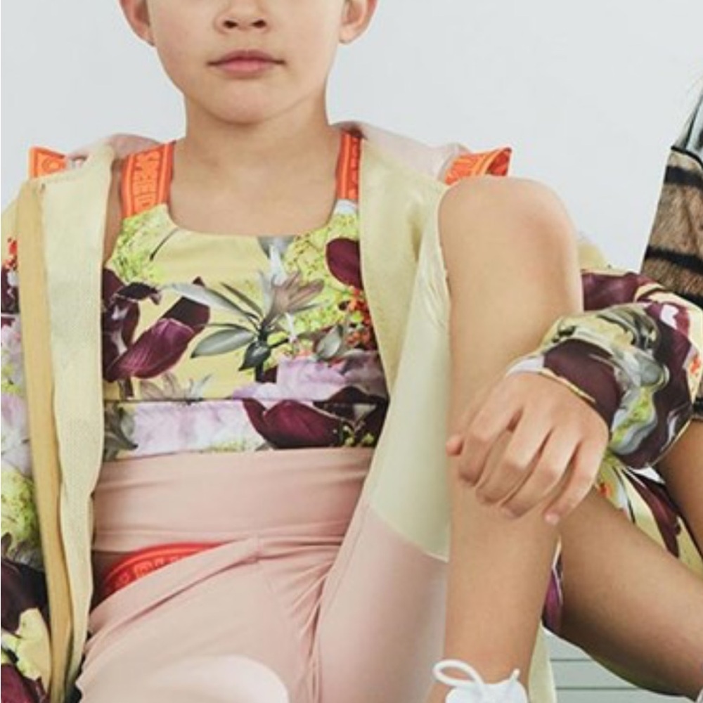 Molo Olivia Orchid Sports Bra Tank Top Crop